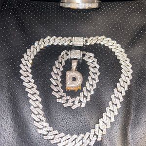 Iced out jewlery set